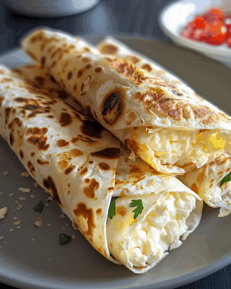 2-Ingredient Cottage Cheese Wraps