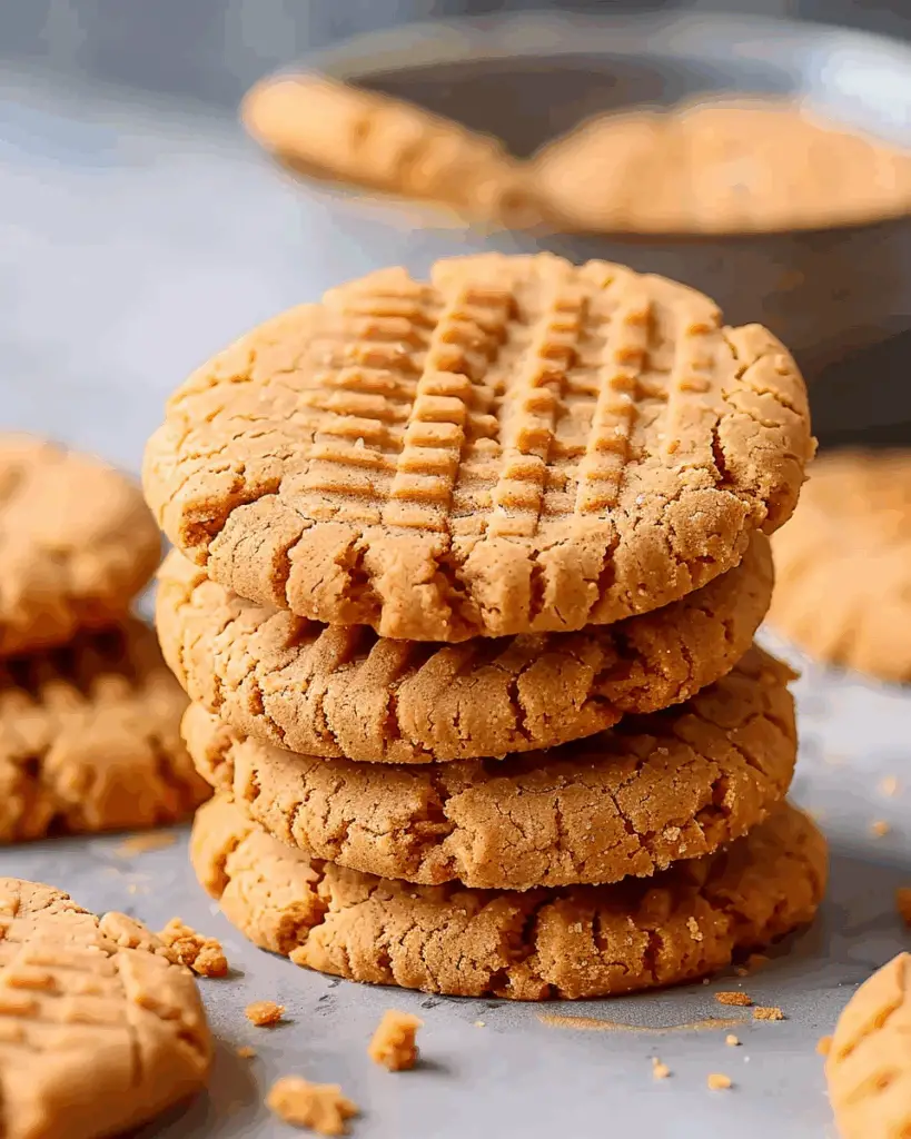 3-Ingredient Peanut Butter Cookies
