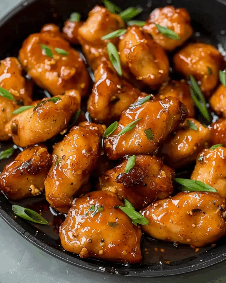 Honey Garlic Chicken Bites