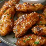 Air Fryer Honey Butter Garlic Chicken Tenders