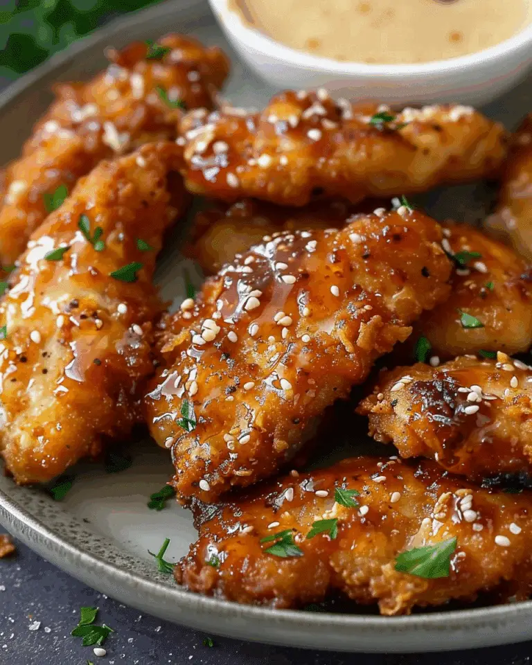 Air Fryer Honey Butter Garlic Chicken Tenders