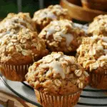 Apple Cinnamon Oatmeal Muffins