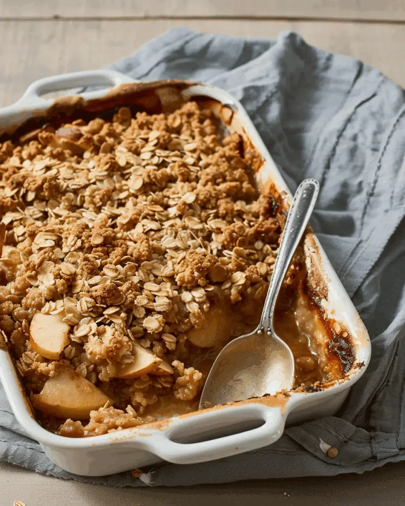 Apple Oatmeal Crisp