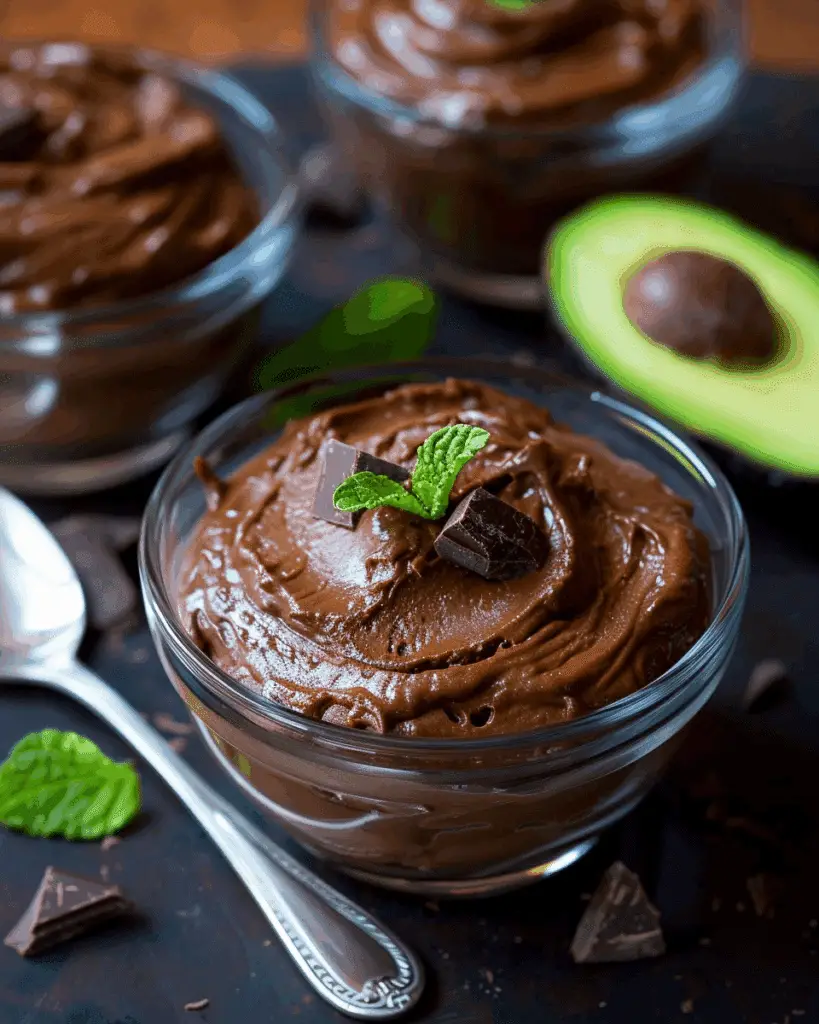 Avocado Chocolate Mousse