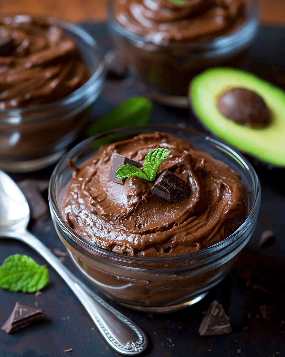Avocado Chocolate Mousse