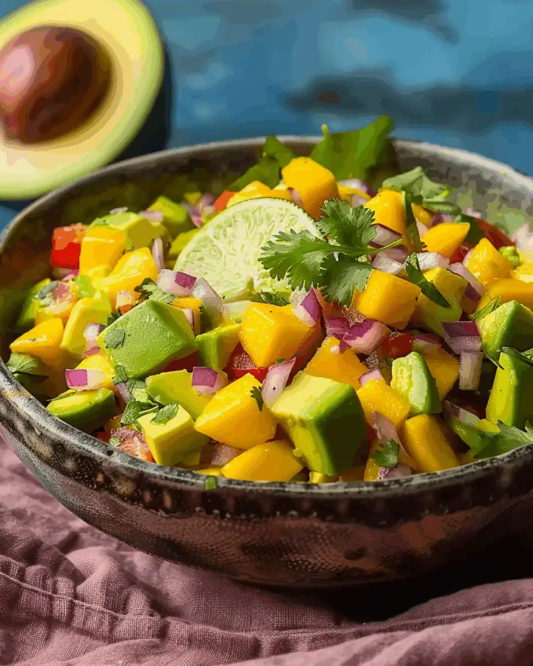 Avocado Mango Salsa