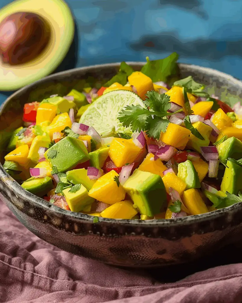 Avocado Mango Salsa