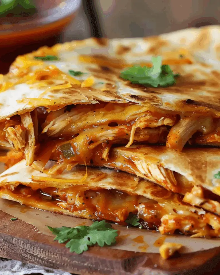BBQ Chicken Quesadillas