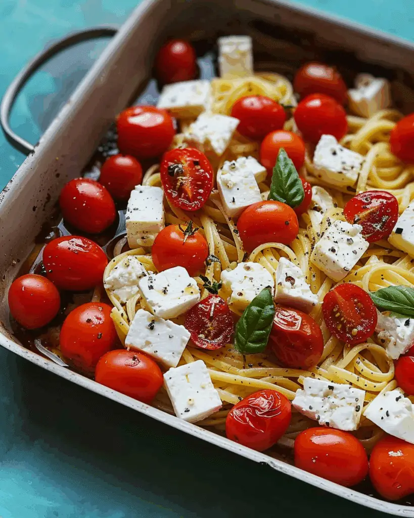 Baked Feta Pasta