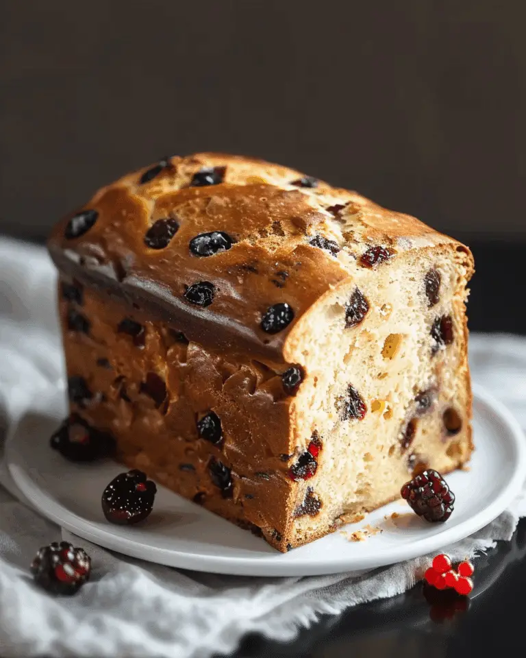 Easy No Knead Fruit Bread