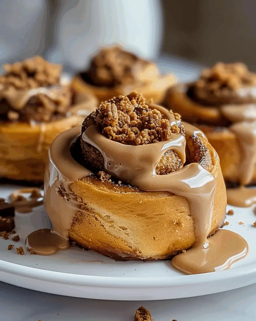 Biscoff Cookie Butter Cinnamon Rolls