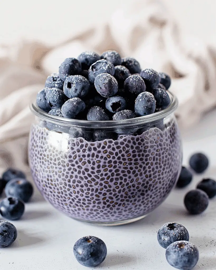 Blueberry Chia Pudding