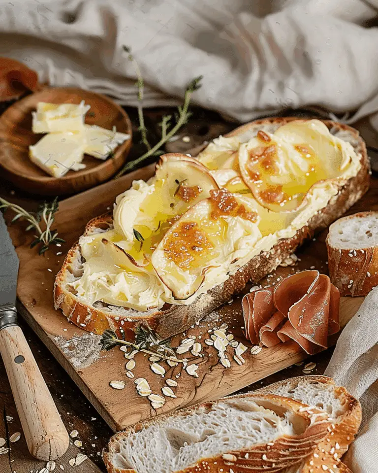 Butter Board with Fresh Bread