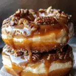 Caramel Pecan Cheesecake Donut