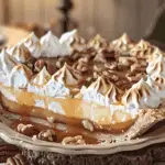 Caramel Pecan Meringue Pie