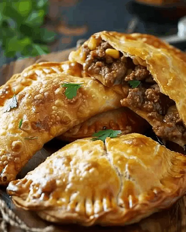 Cheesy Beef Empanadas