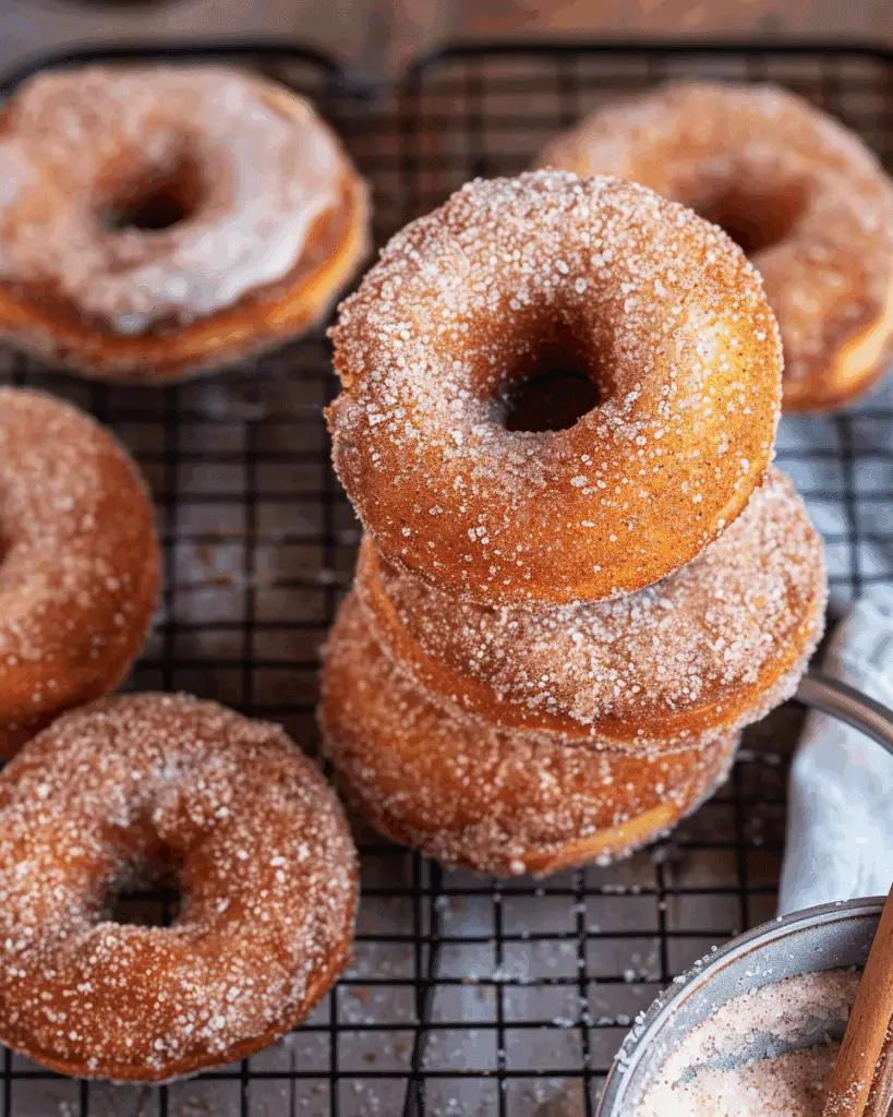 Cinnamon Sugar Doughnuts