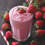 Cottage Cheese Strawberry Smoothie