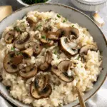 Creamy Mushroom Risotto