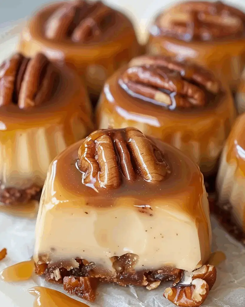 Crème Brûlée Caramel Pecan Pralines