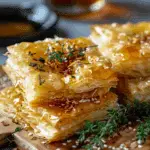 Crispy Phyllo-Wrapped Feta with Hot Honey Drizzle
