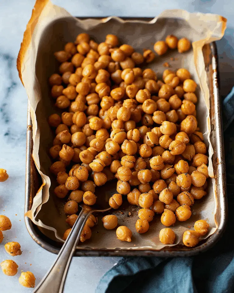 Crispy Roasted Chickpeas