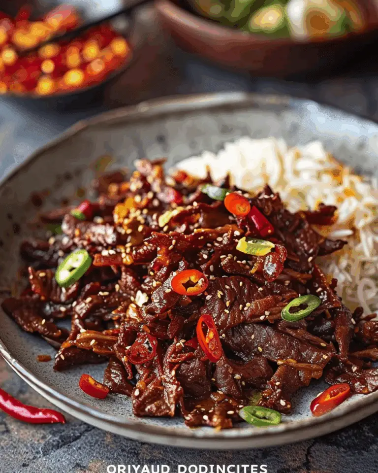 Crispy Shredded Chilli Beef