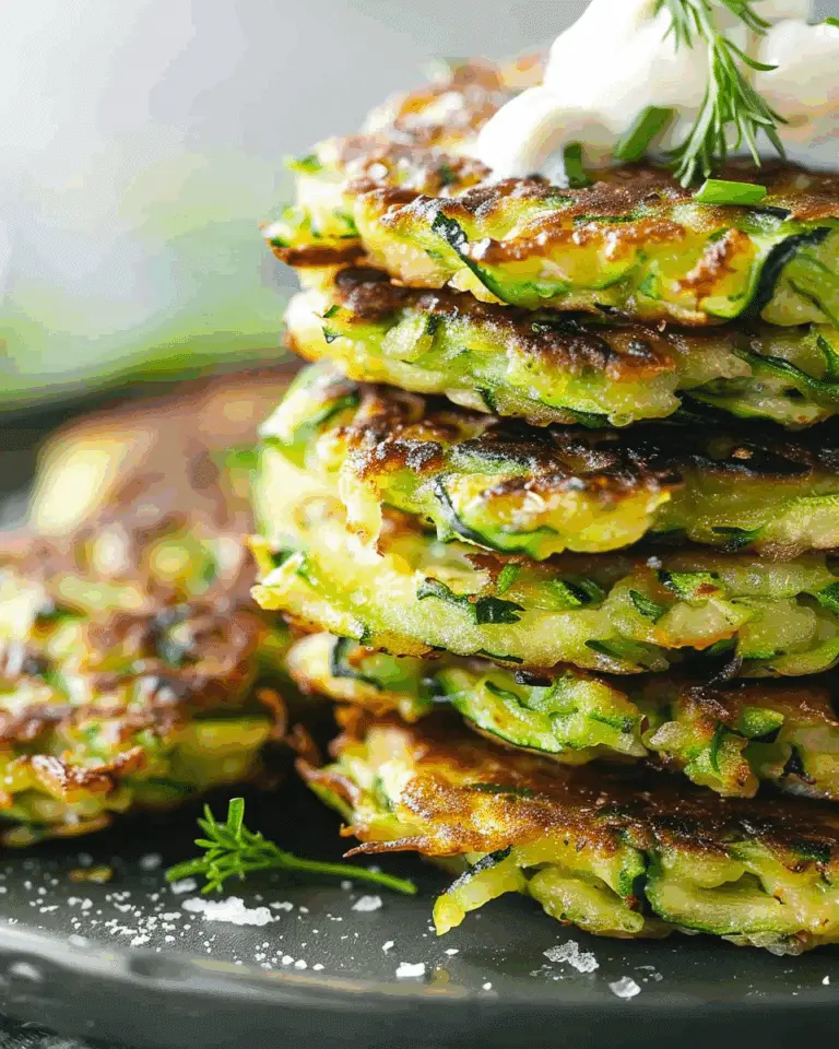 Crispy Zucchini Fritters