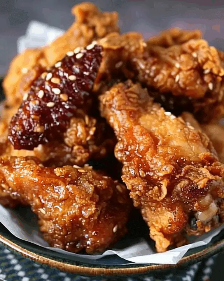 Crispy and Crunchy Korean Fried Chicken