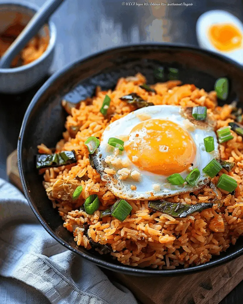 Easy Kimchi Fried Rice