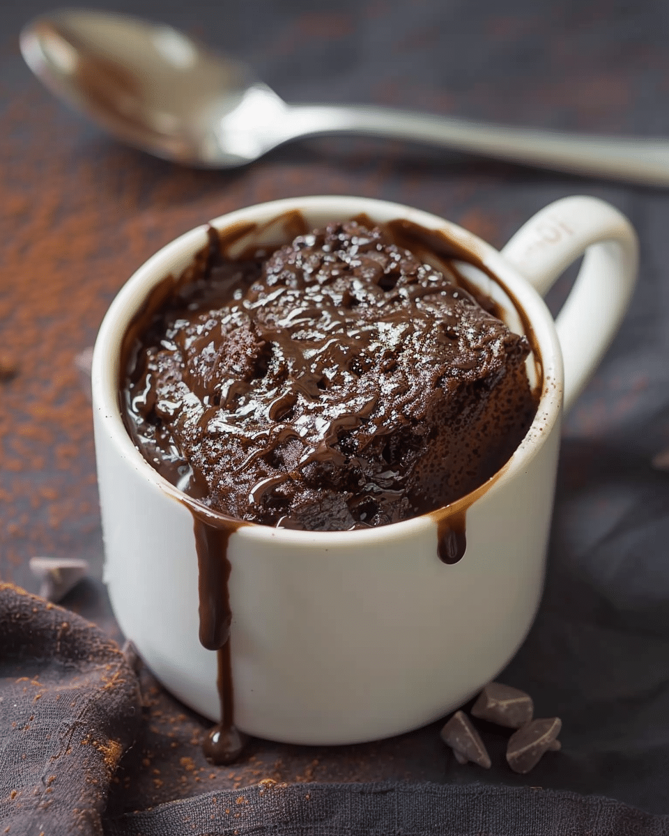 Easy Microwave Chocolate Mug Cake