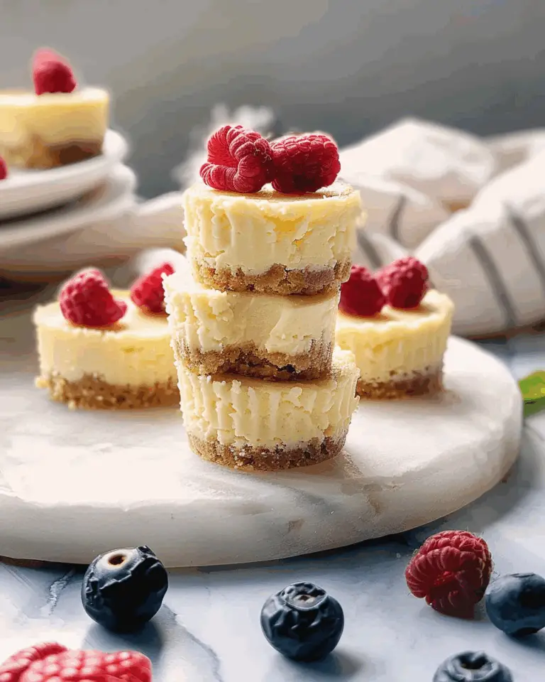 Easy Mini Cheesecake Bites