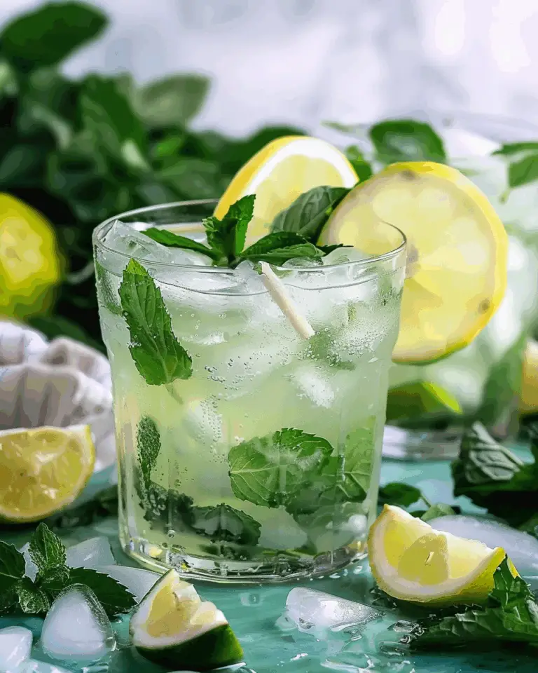 Easy Mojito Mocktail