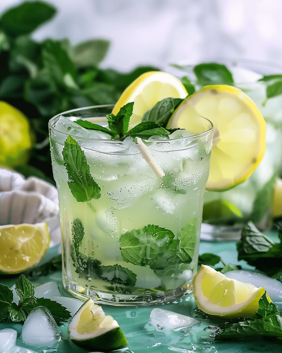 Easy Mojito Mocktail