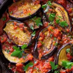 Baked Eggplant in Tomato Garlic Sauce