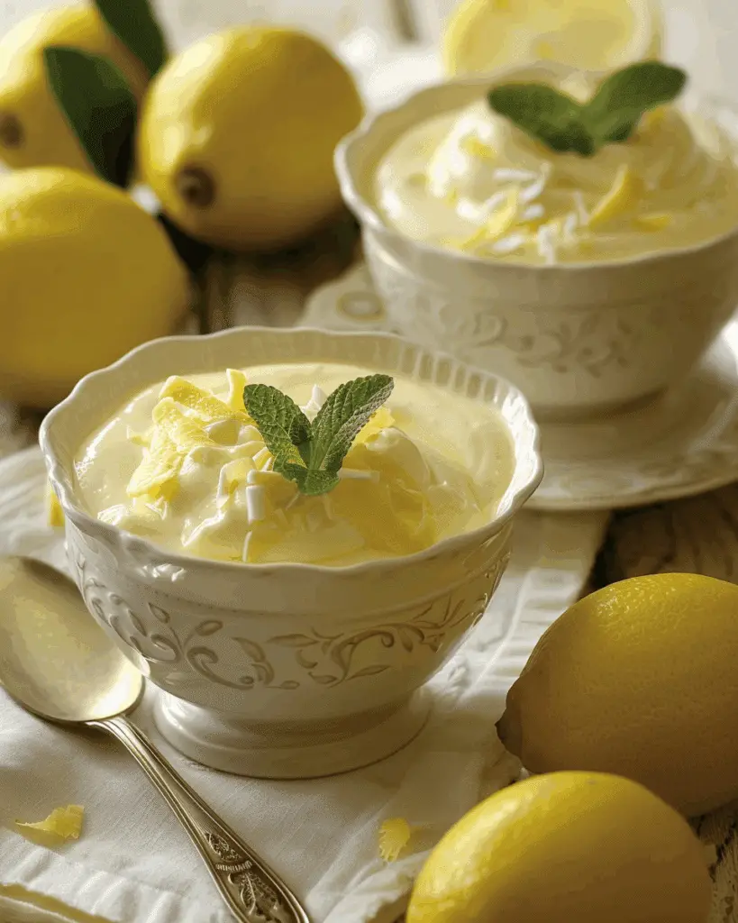 English Lemon Posset