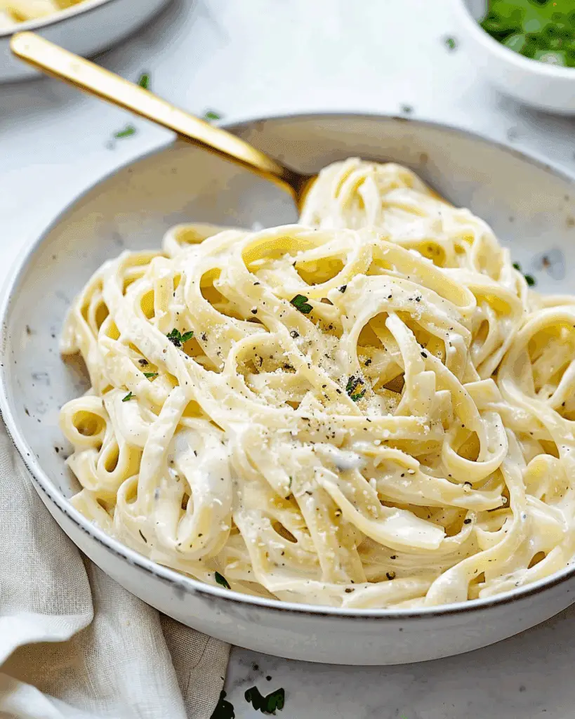 Fettuccine Alfredo