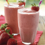 Fresh Strawberry Smoothies