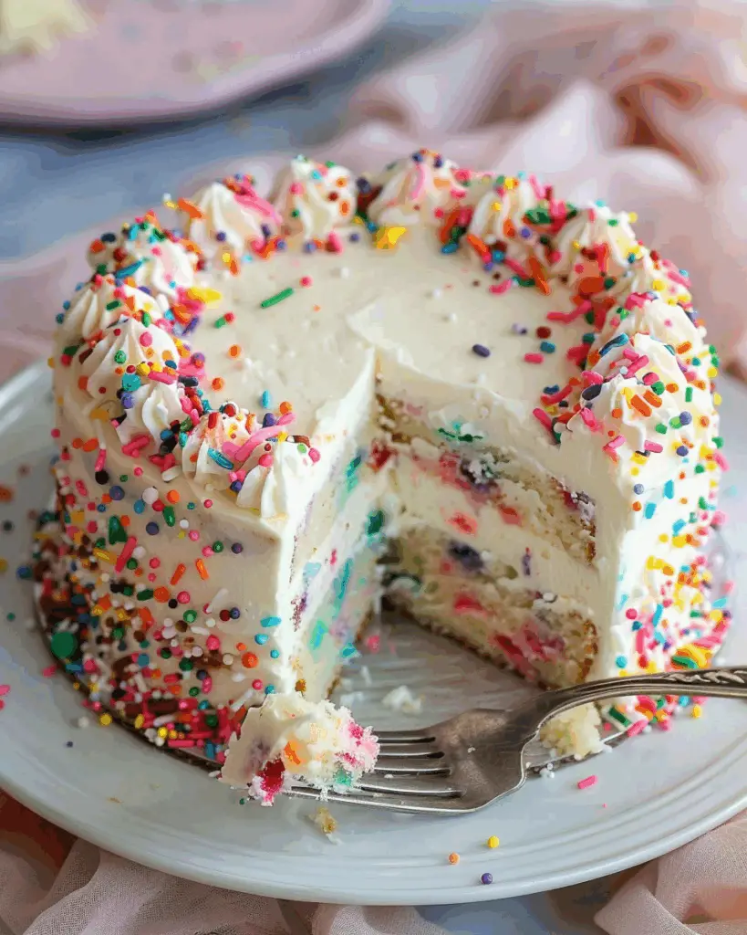 Funfetti Cheesecake Cake