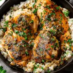 Garlic Butter Chicken and Rice