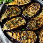 Garlic & Herb Grilled Eggplant