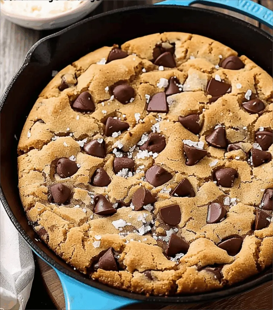 Chocolate Chip Skillet Cookie