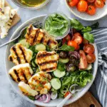 Grilled Halloumi Salad