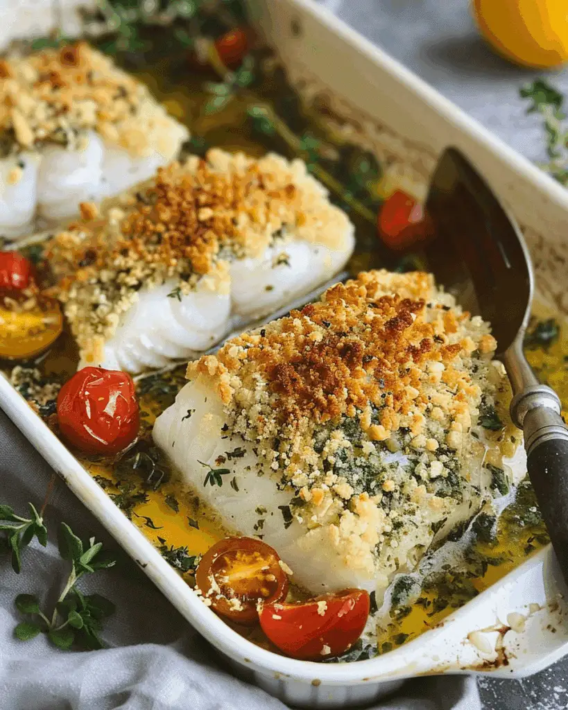 Herb Crusted Cod