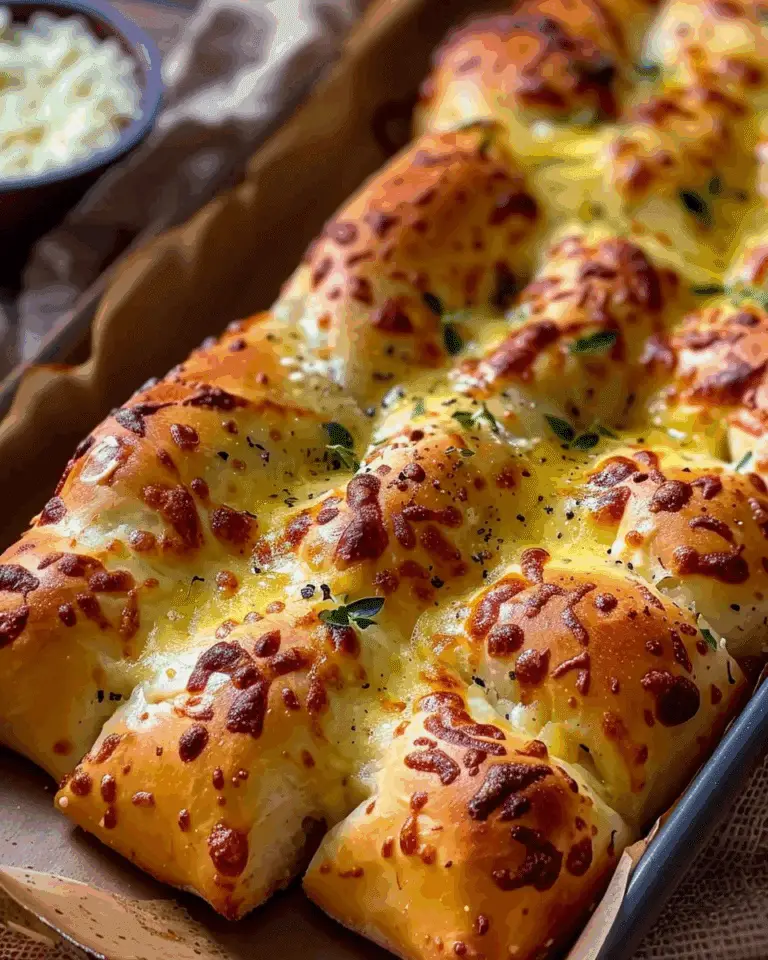 Homemade Cheesy Garlic Breadsticks