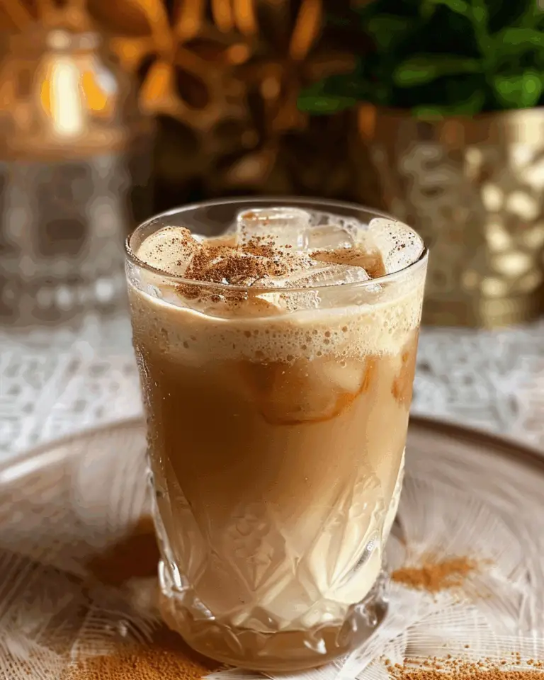 Iced Spanish Latte Low Budget