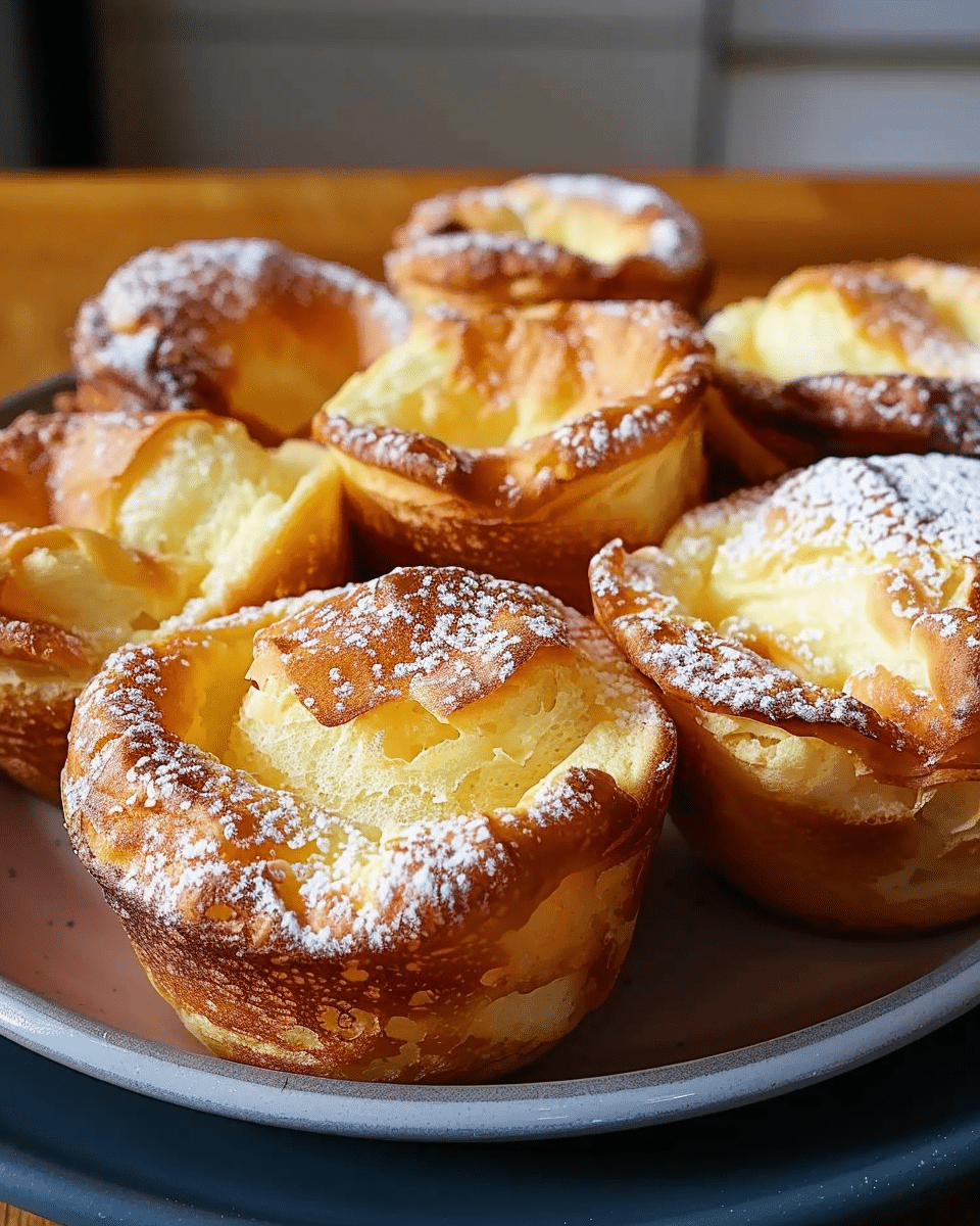 Irresistible Cavacas Portuguese Popover