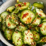 Korean Spicy Cucumber Salad