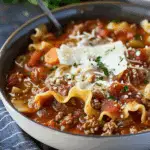 Lasagna Soup