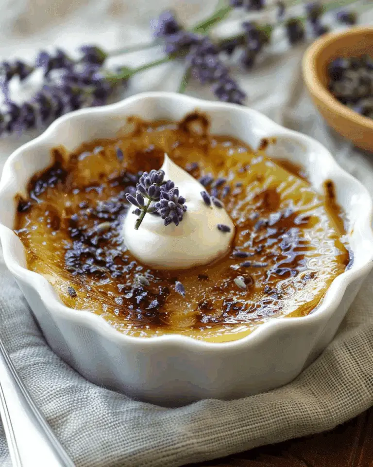 Lavender Creme Brûlée
